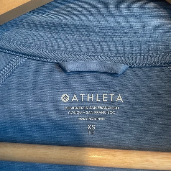 Athleta Pacifica Illume UPF Full Zip Jacket XS Light Blue - Picture 9 of 9
